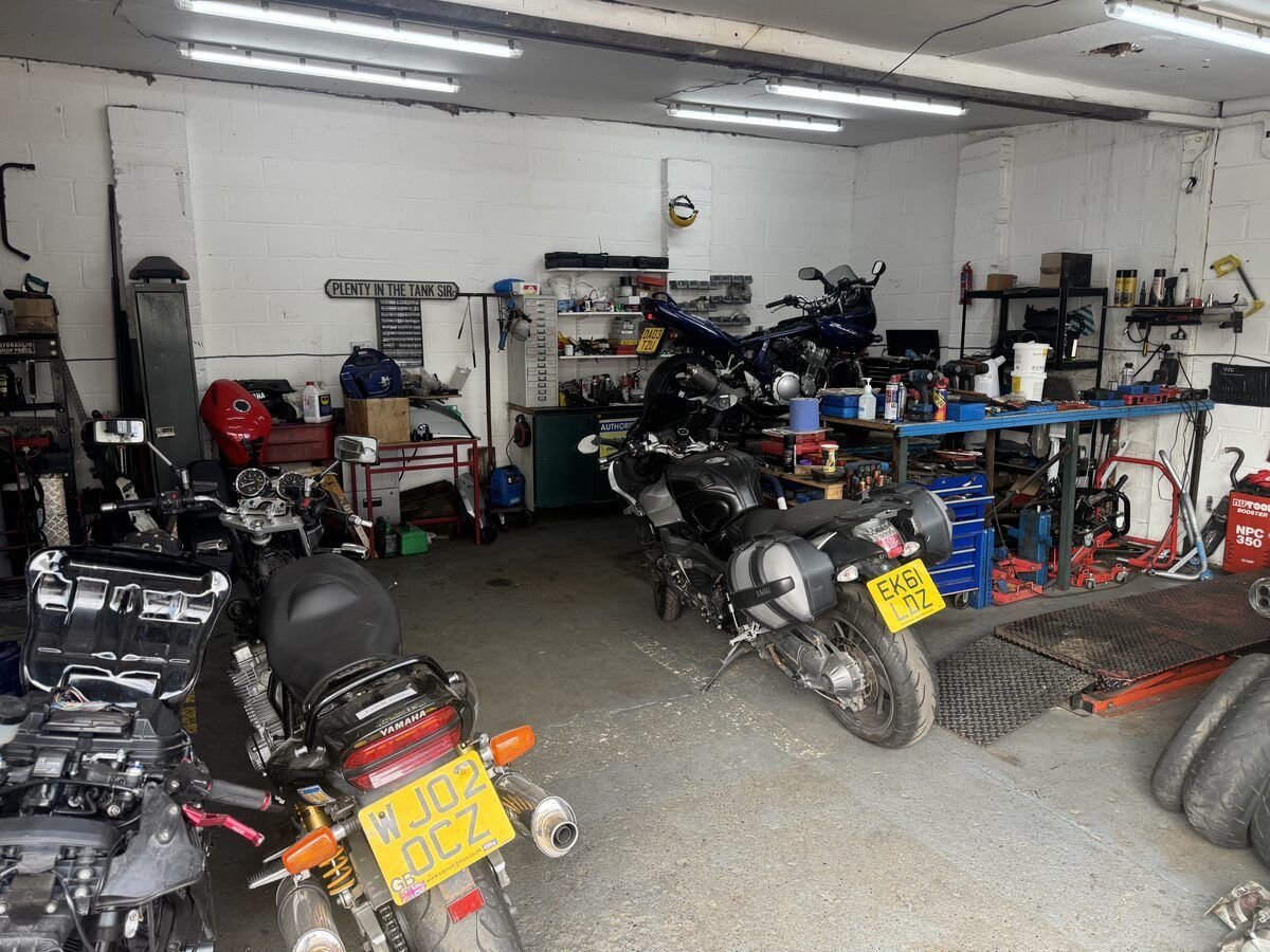 Inside the First Bikes workshop in Clacton-on-Sea